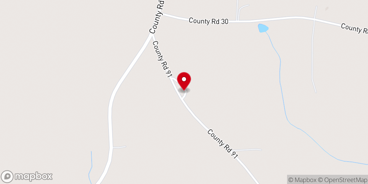 Map showing location of Forest Home Church