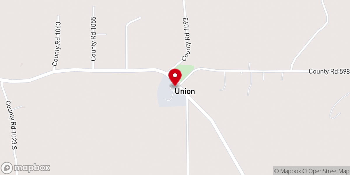 Map showing location of The Church