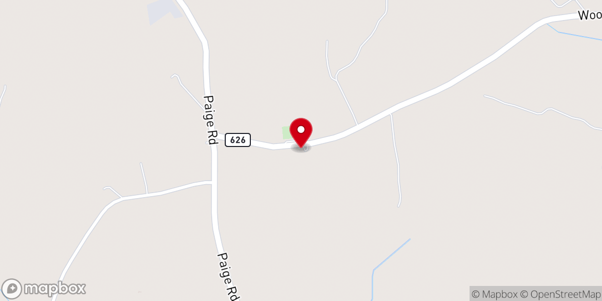 Map showing location of Praise Temple Apostolic Faith Church of Virginia - Food Distribution Center