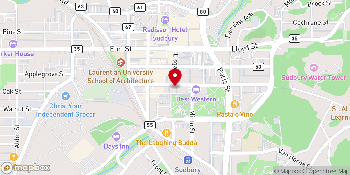Map showing location of Church Of The Epiphany