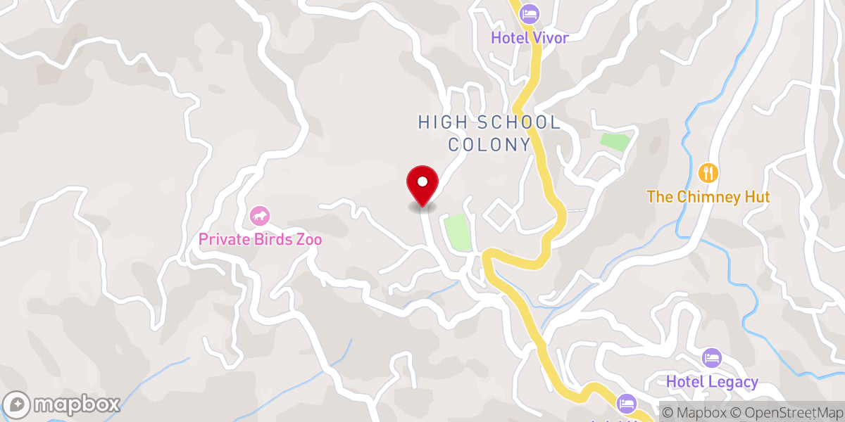 Map showing location of Nepali Christian Revival Church