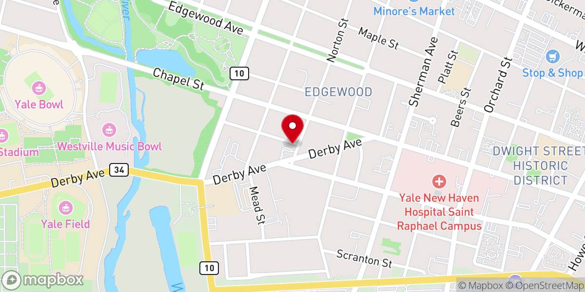 Map showing location of Charismatic Renewal Ministries, Praise Center