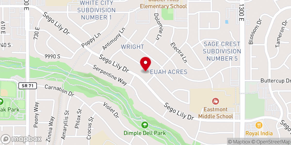 Map showing location of Well Church
