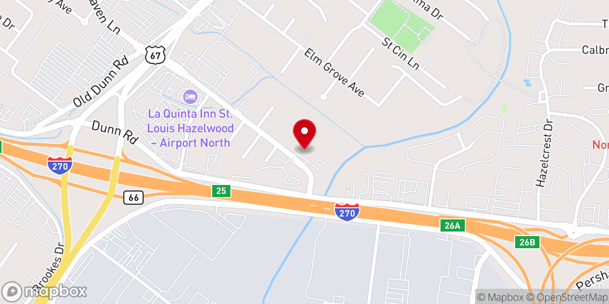 Map showing location of Archway Memorial Chapel