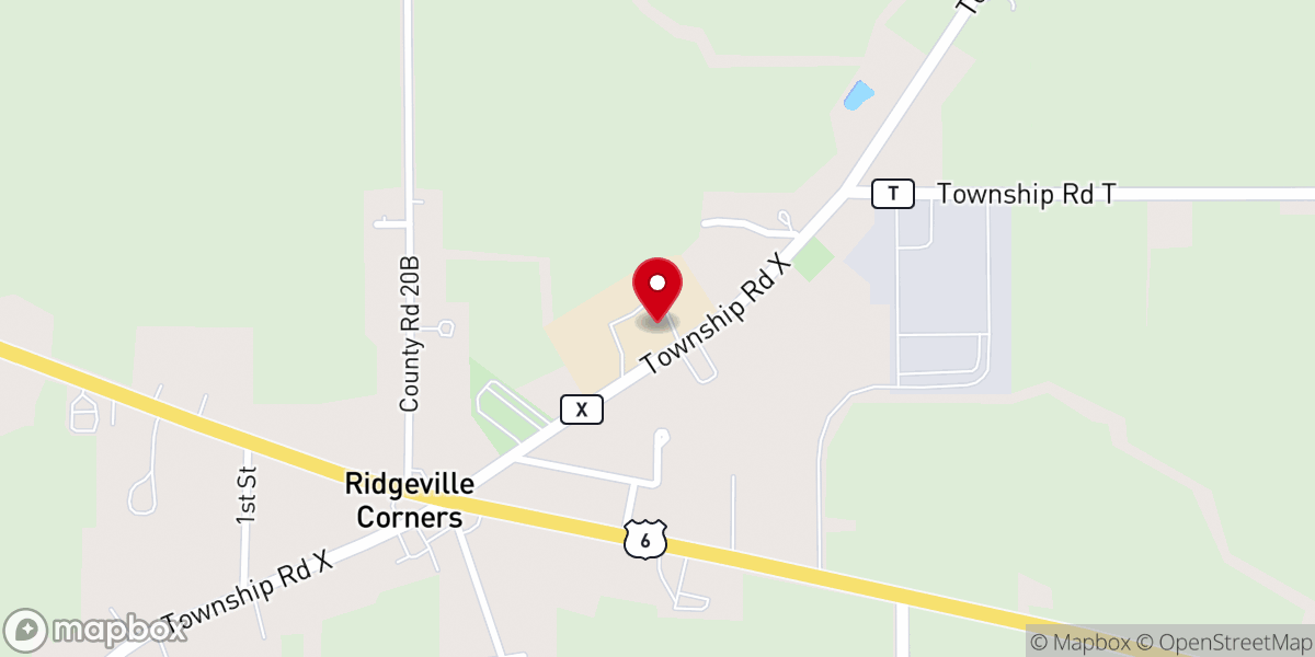 Map showing location of Christ Community Church