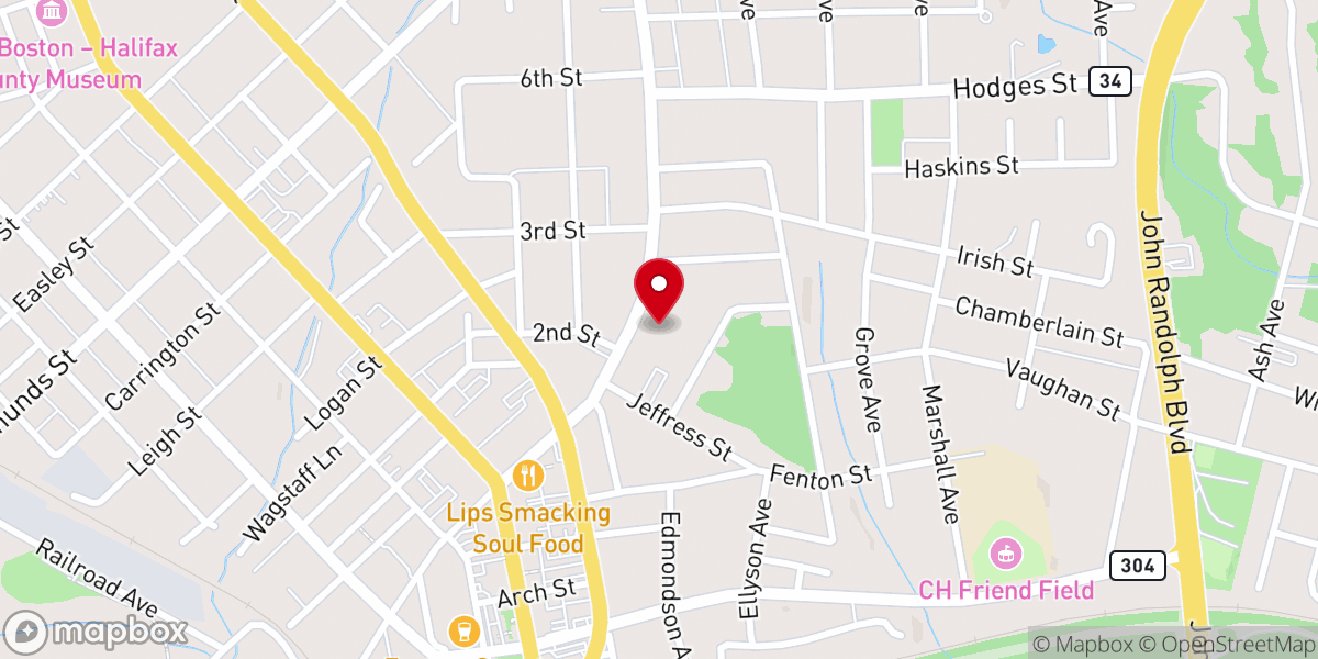 Map showing location of Good Samaritan