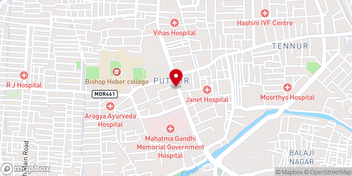 Map showing location of Our Lady of Fatima Church