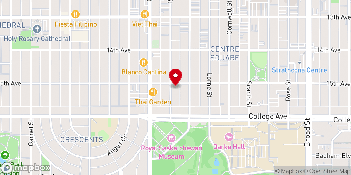 Map showing location of Rebels Sports Club