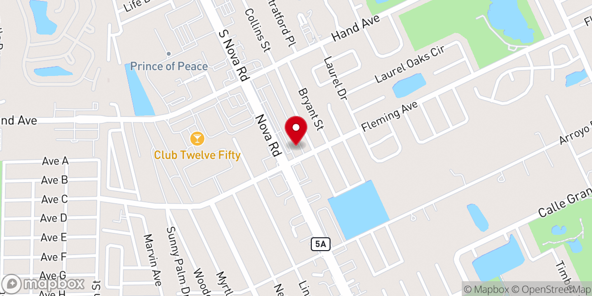 Map showing location of A Second Blessing