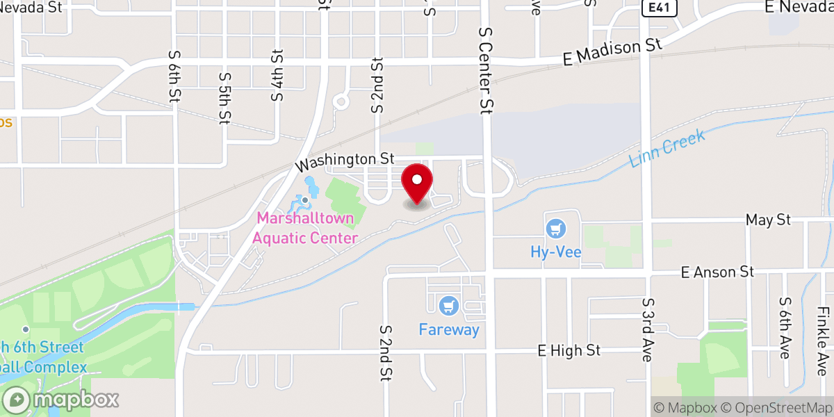 Map showing location of Mosaic Church | Sunday Gathering