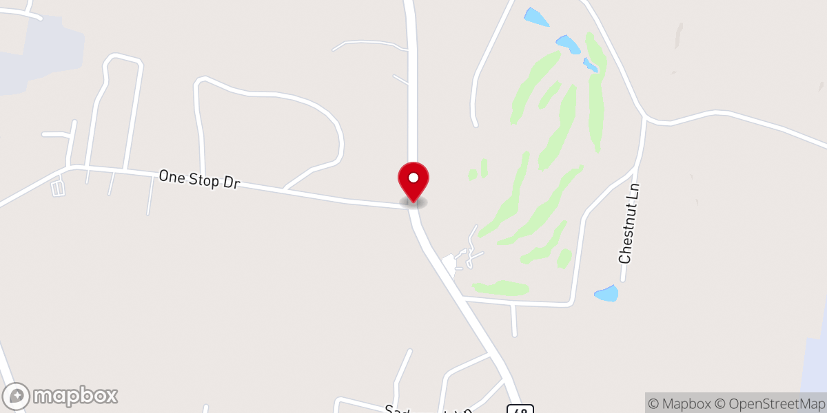 Map showing location of Soul's Harbor Church