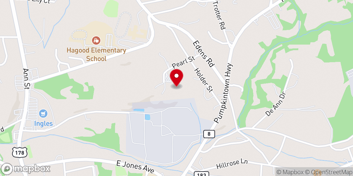 Map showing location of Amazing Grace Fellowship