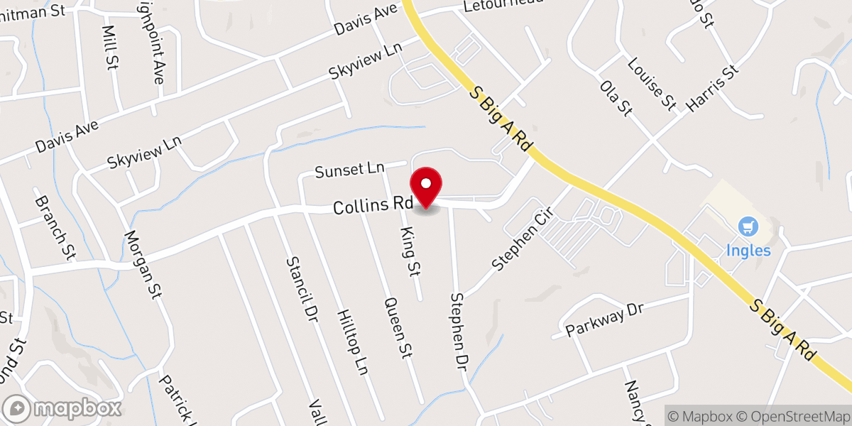 Map showing location of St. Timothy Orthodox Church (OCA)