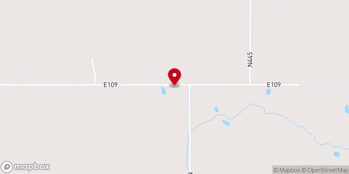 Map showing location of McIntosh Chapel