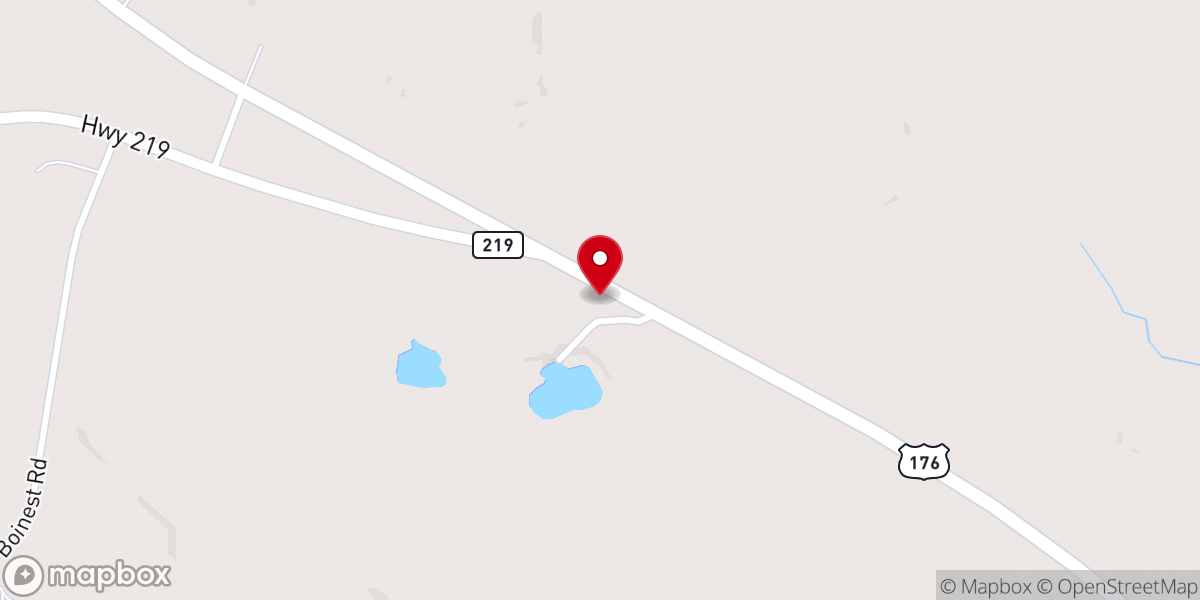 Map showing location of Victory Church