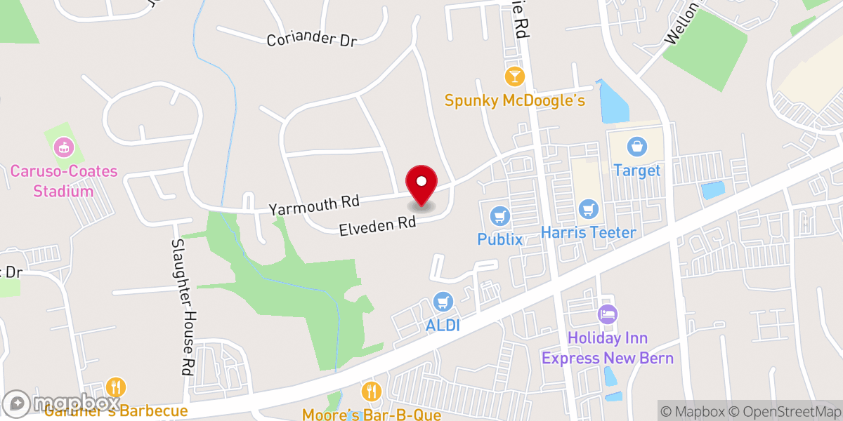 Map showing location of Family First Farm