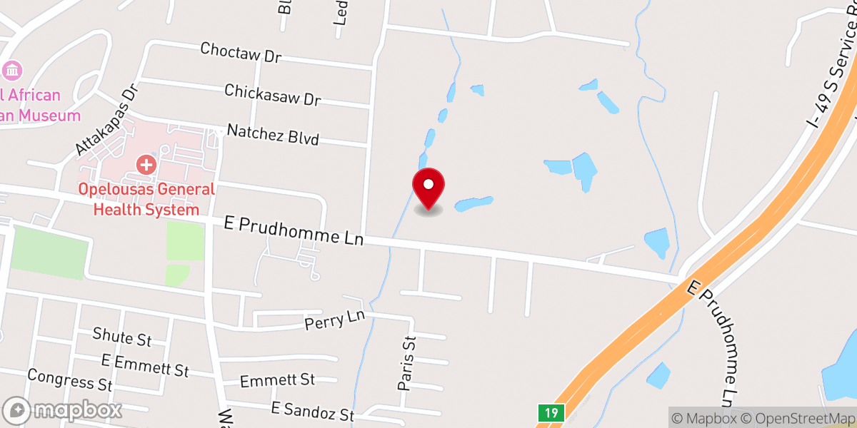 Map showing location of Life Community Complex