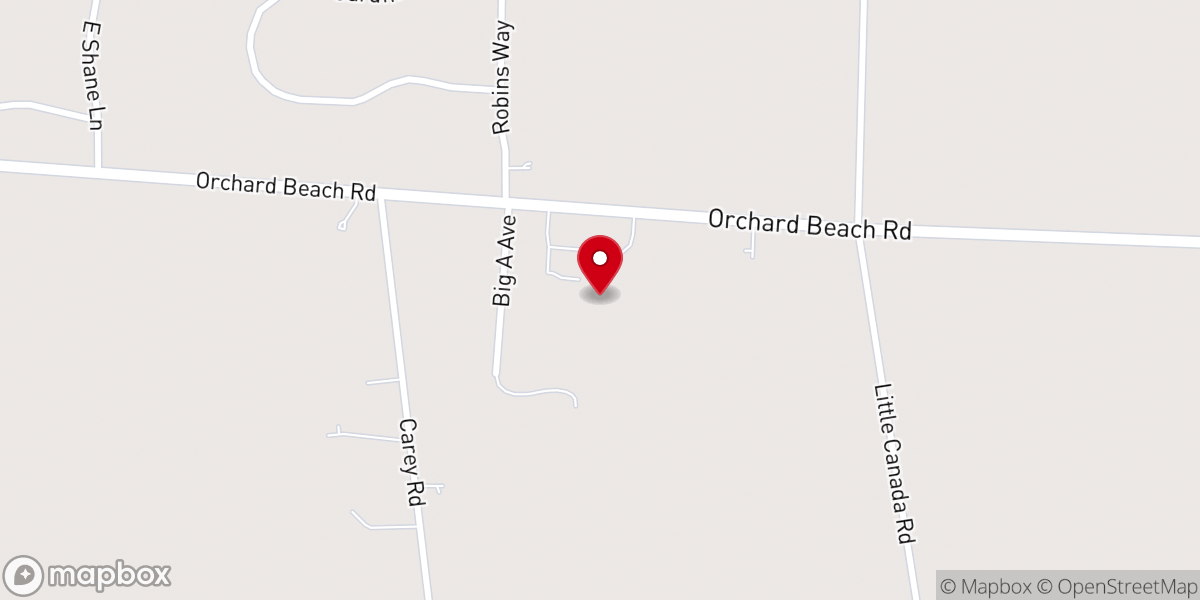 Map showing location of Black River Full Gospel Community