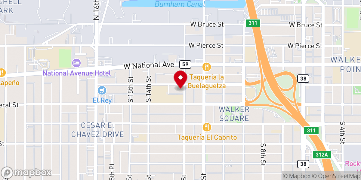 Map showing location of Templo Maranata Aipj