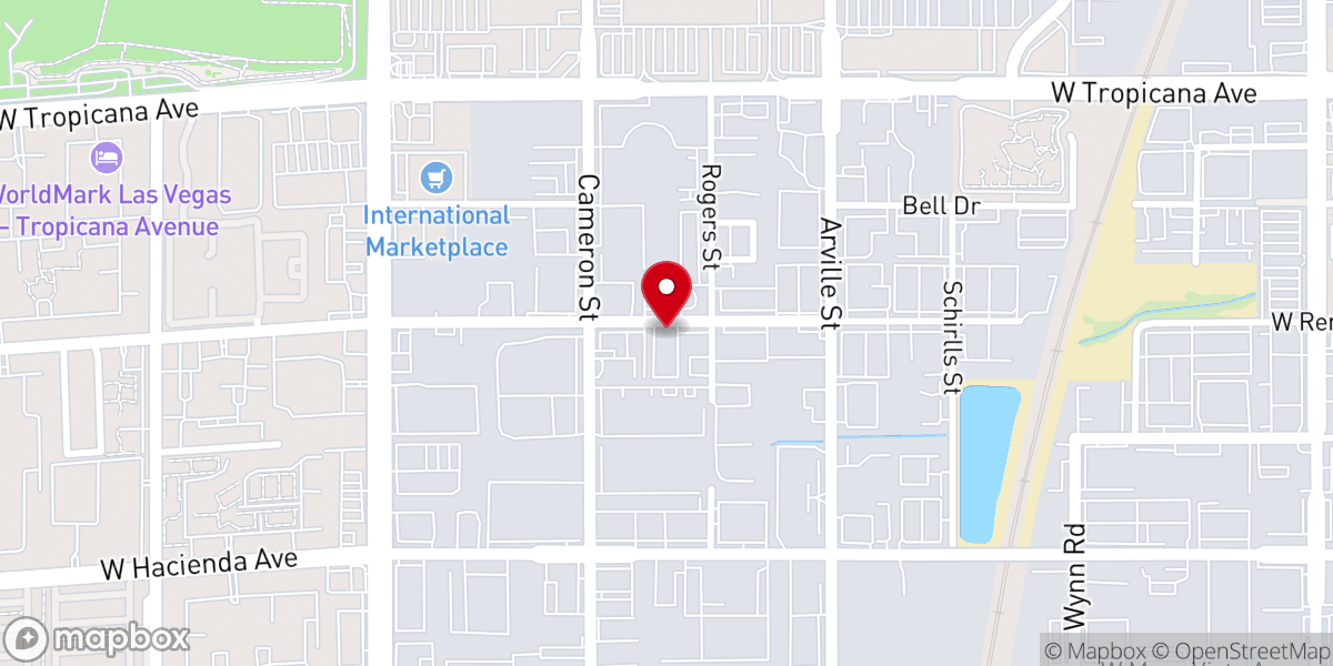 Map showing location of Ethiopian Word of Faith Church