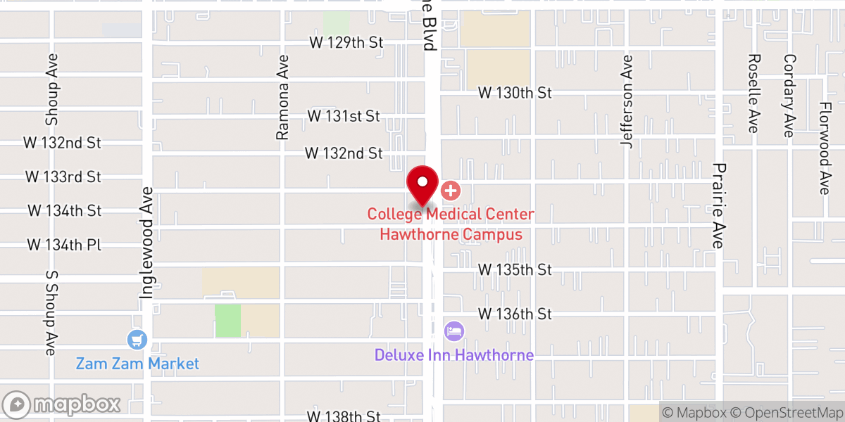 Map showing location of Ministerio La Vid
