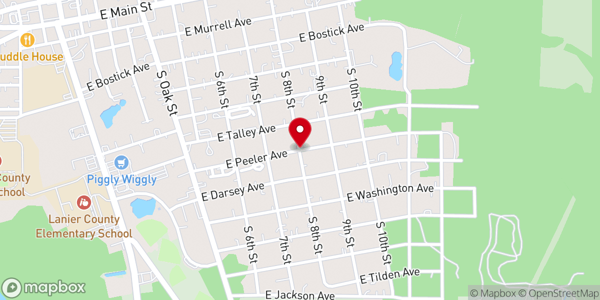 Map showing location of Gateway To Heaven United Holiness Church