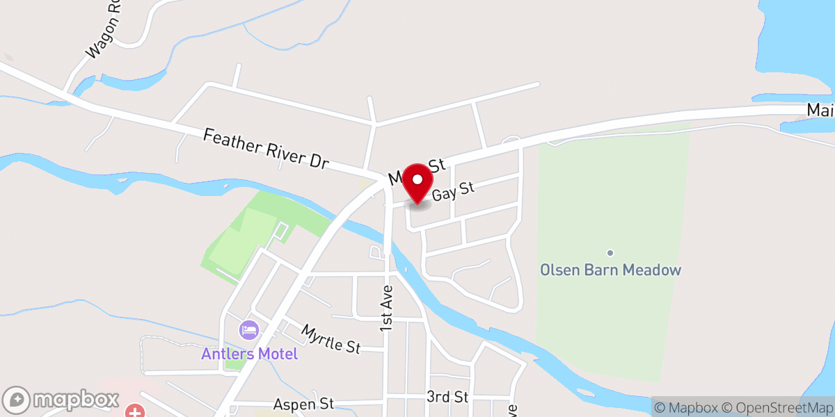 Map showing location of Chester Wesleyan Church