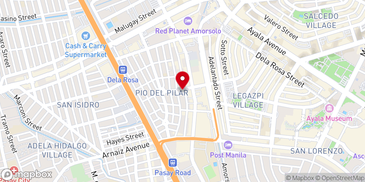 Map showing location of Beginnings Church