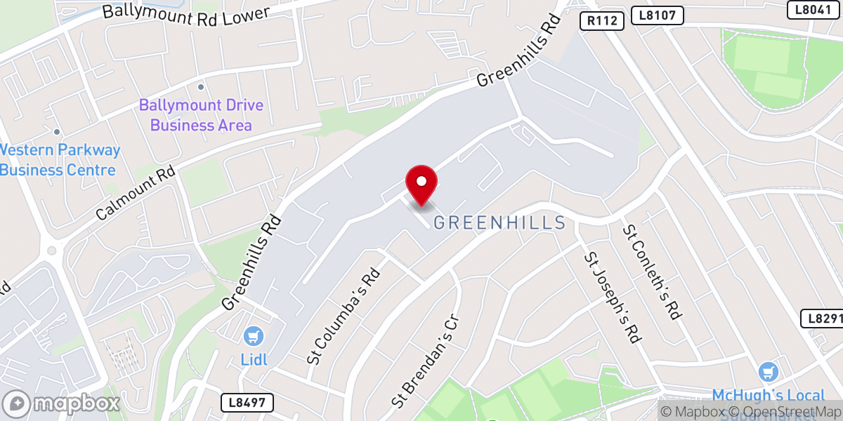 Map showing location of In Christ Church (Full Gospel Independent Pentecostal Church)