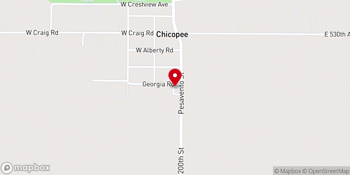 Map showing location of All Saints Anglican Church