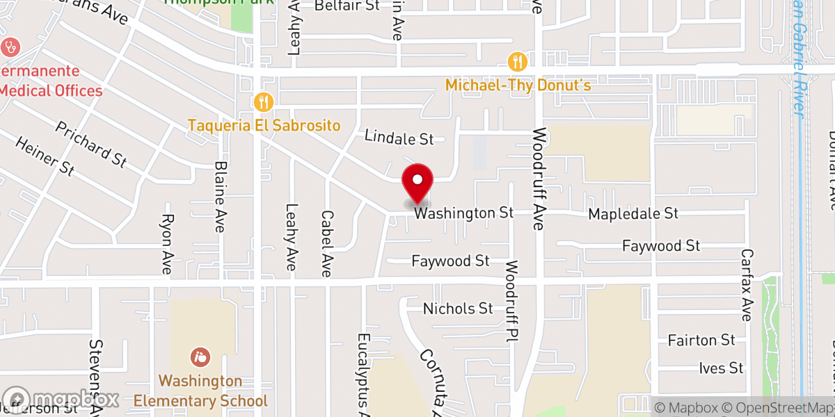 Map showing location of The Word Center