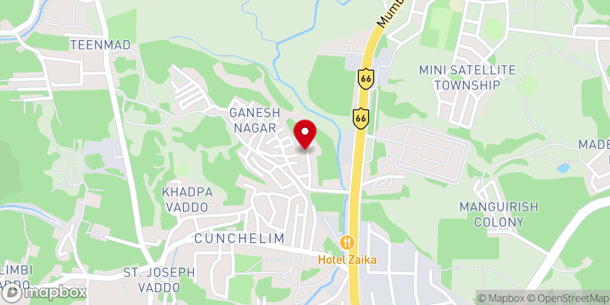 Map showing location of House of prayer / olive fellowship AG church)