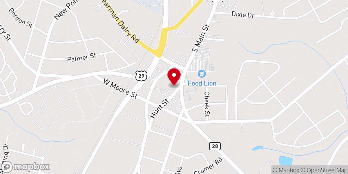 Map showing location of Iglesia De Dios Pentecostal SA