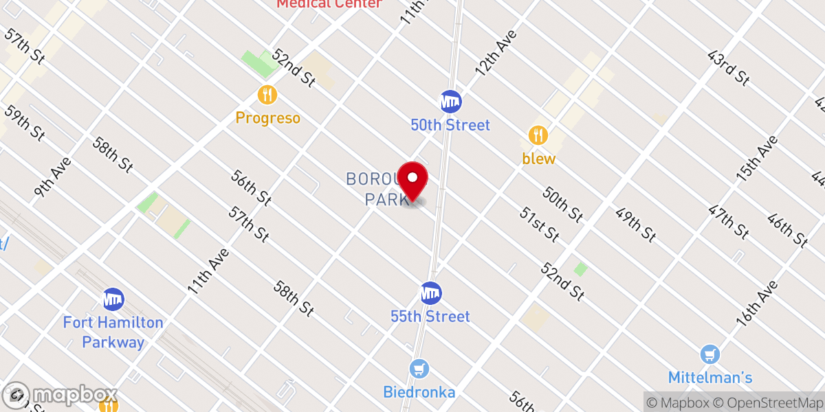 Map showing location of Messiahs Reformed Fellowship