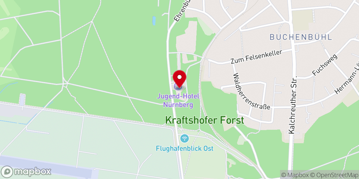 Map showing location of Evangeliumsgemeinde Nürnberg