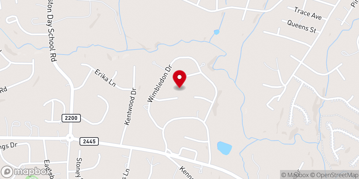 Map showing location of Open Door Ministries