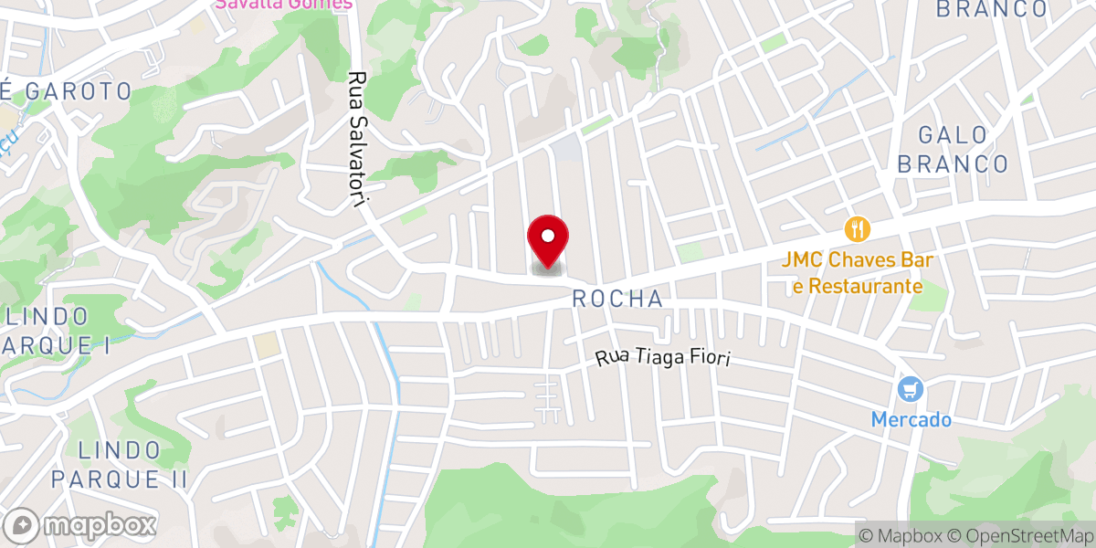 Map showing location of Assembleia de Deus do Rocha - (São Gonçalo)