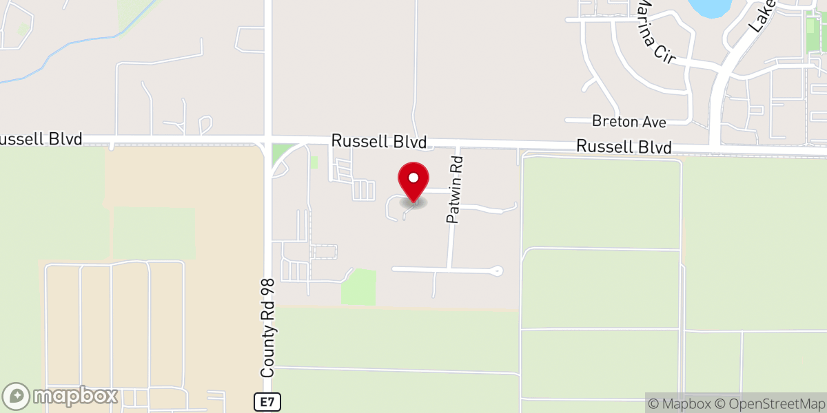 Map showing location of Unitarian Universalist Church of Davis