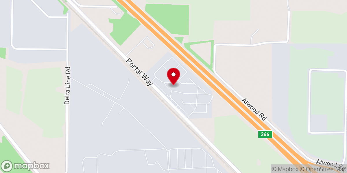 Map showing location of Roadhouse Ministries