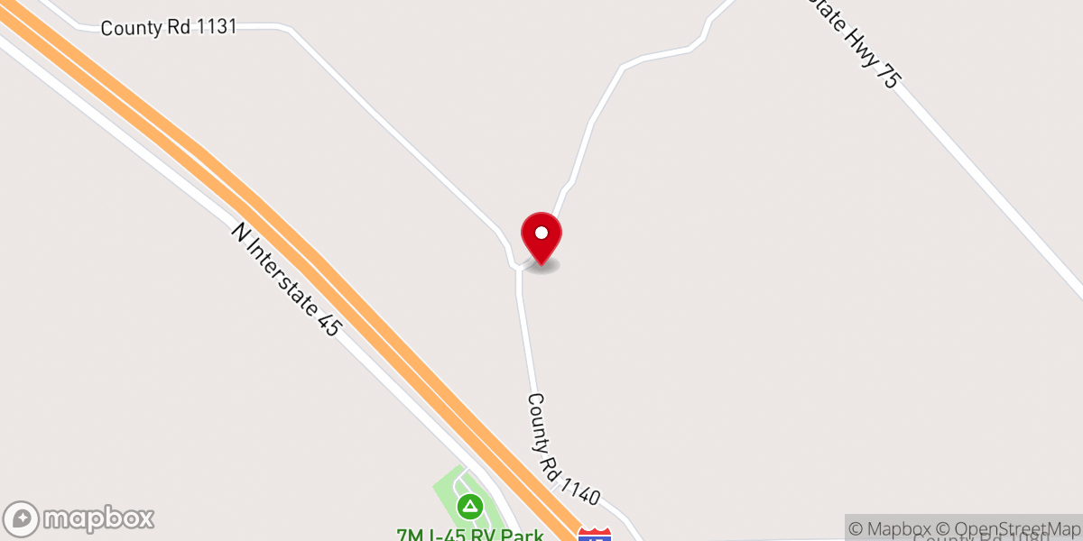 Map showing location of Pleasant Grove Church
