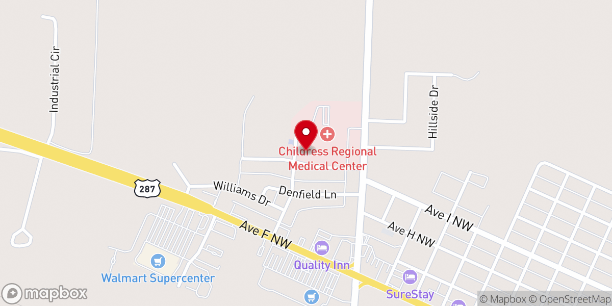 Map showing location of CASA of the Rolling Plains