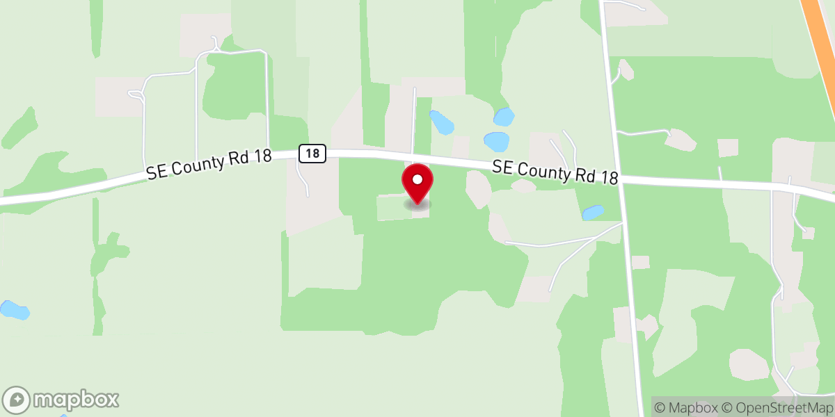 Map showing location of Philippi Baptist Church