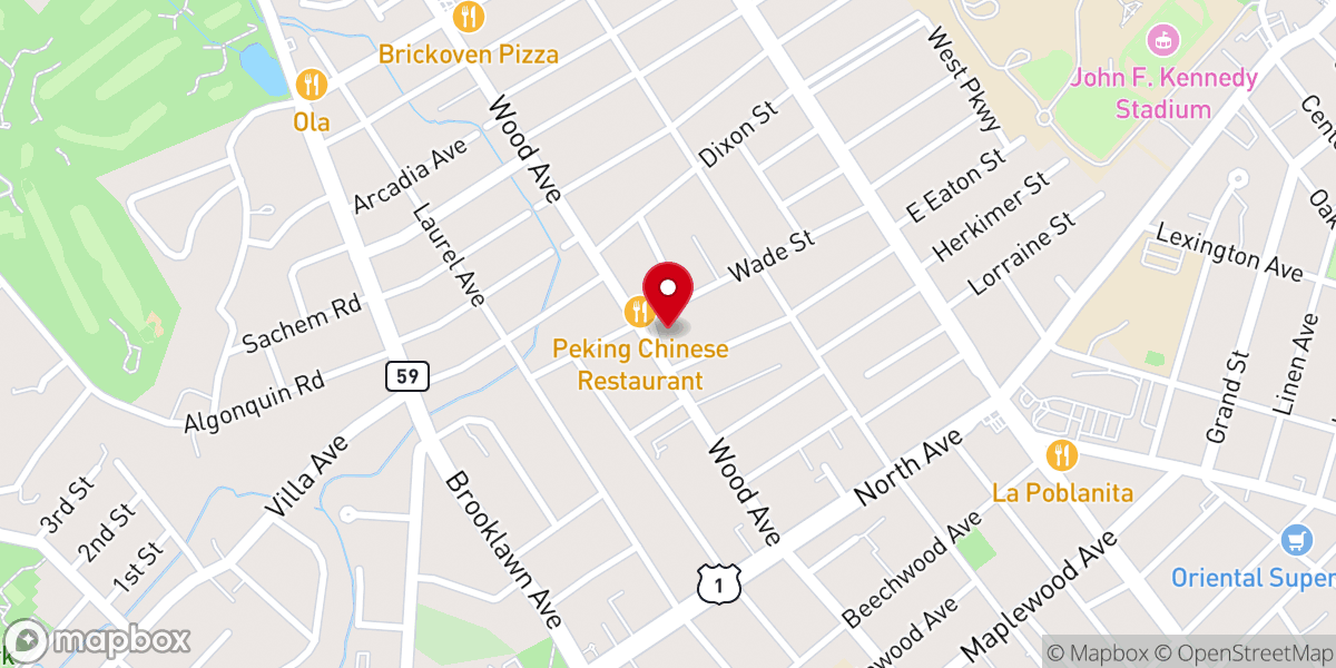 Map showing location of VBCI Bridgeport Ministries