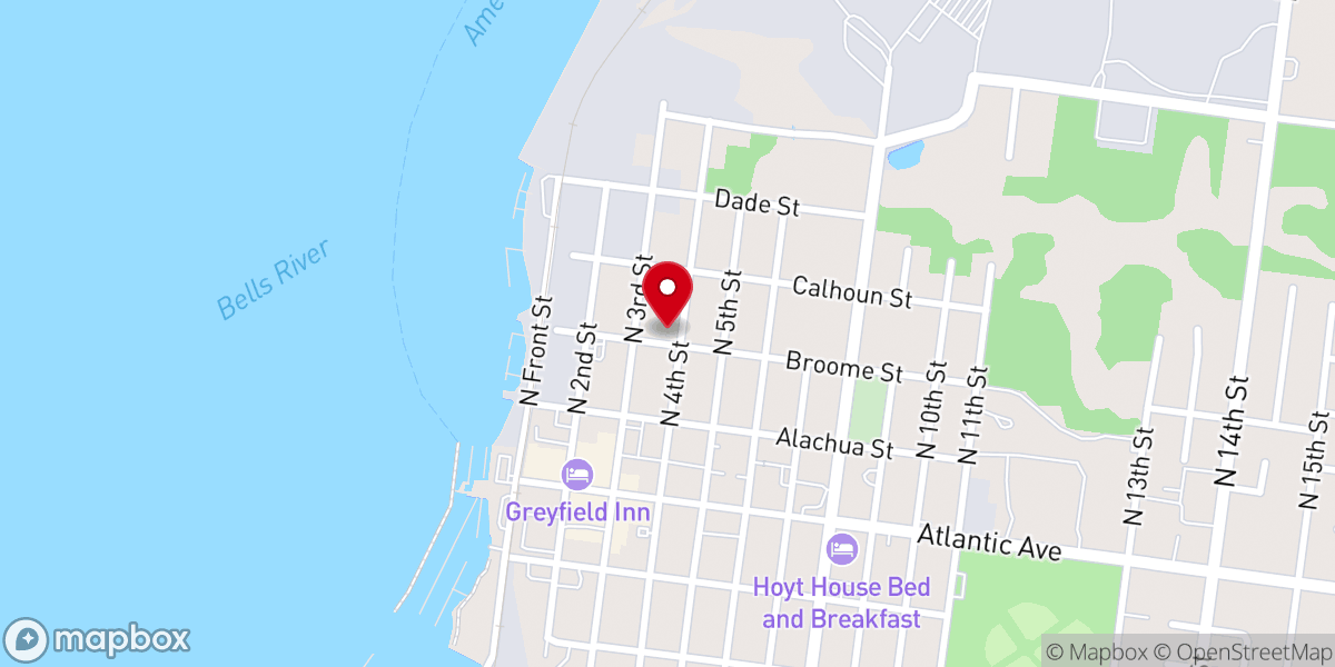 Map showing location of St. Michael's Parish Office