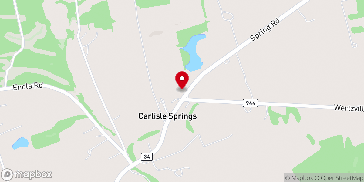 Map showing location of Good Shepherd Anglican Church