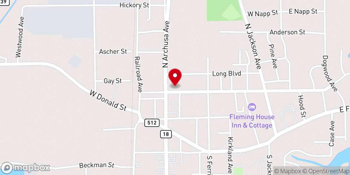 Map showing location of Paratech EMS