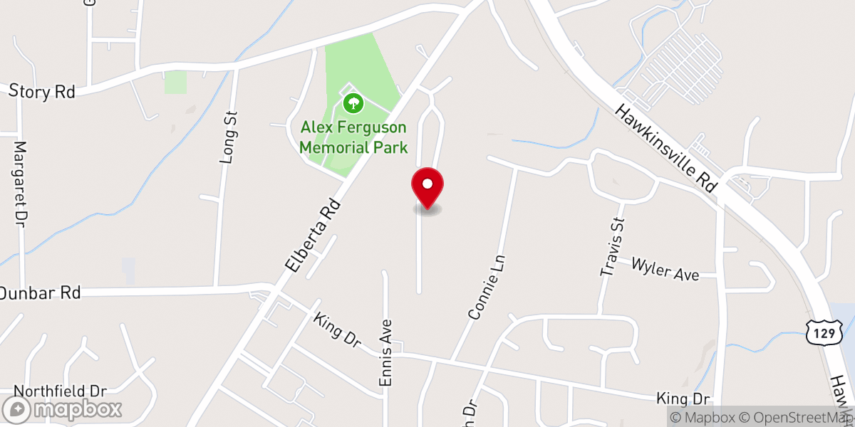 Map showing location of Shiloh Ministries COGIC
