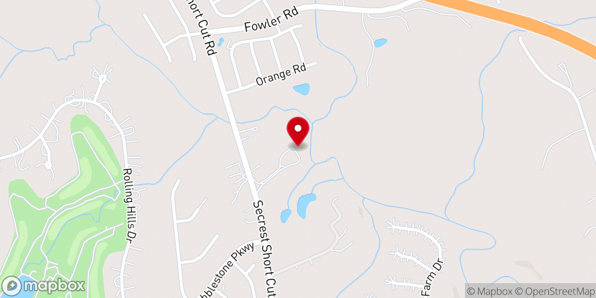 Map showing location of Monroe Deliverance Center Church Of God