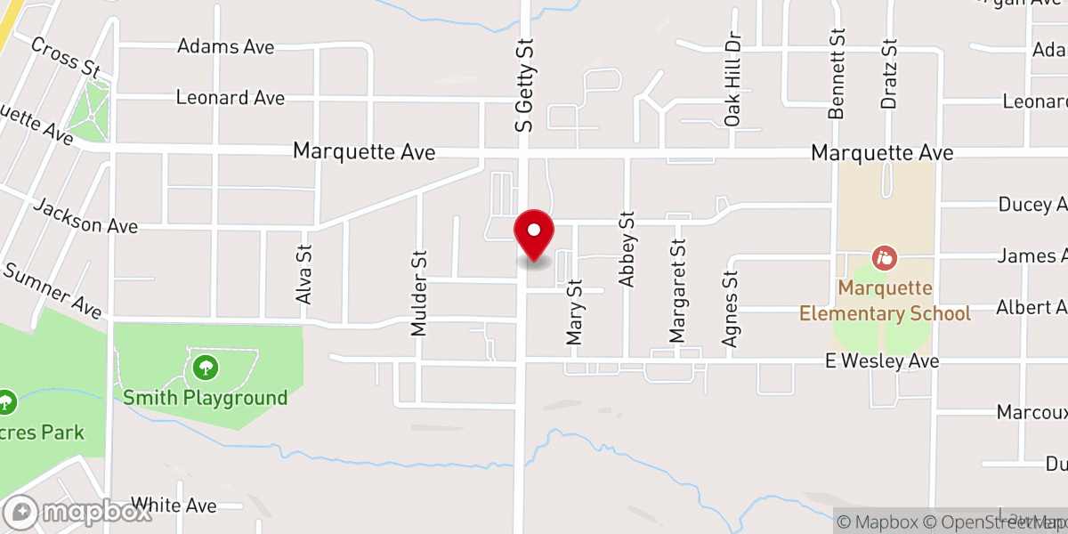 Map showing location of Lighthouse Tabernacle Church