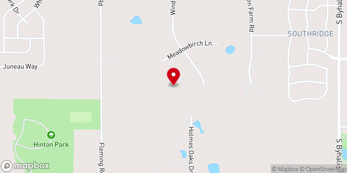 Map showing location of Maple Grove Farm